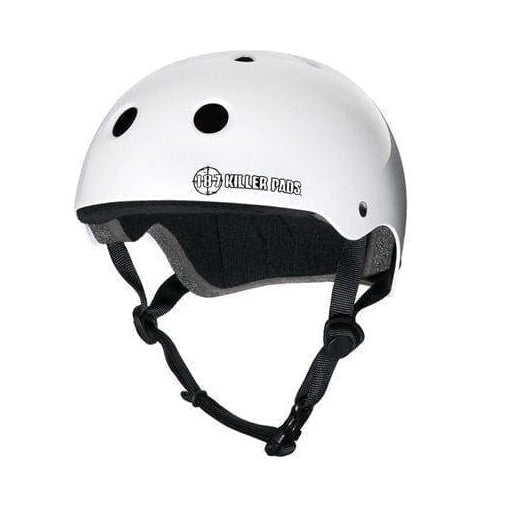 187 KILLER PADS - CASCO PRO SKATE CERTIFIED WHITE
