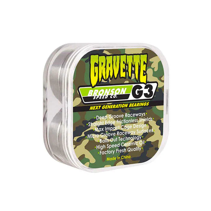 RODAMIENTOS BRONSON - G3 DAVID GRAVETTE PRO