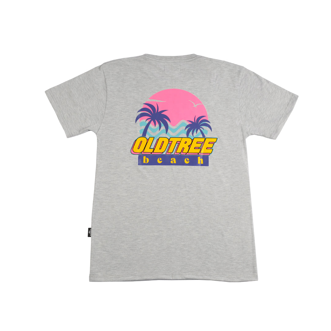 POLERA OLD TREE - BEACH GRIS