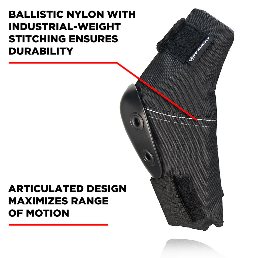 187 KILLER PADS - CODERAS PRO ELBOW PADS BLACK