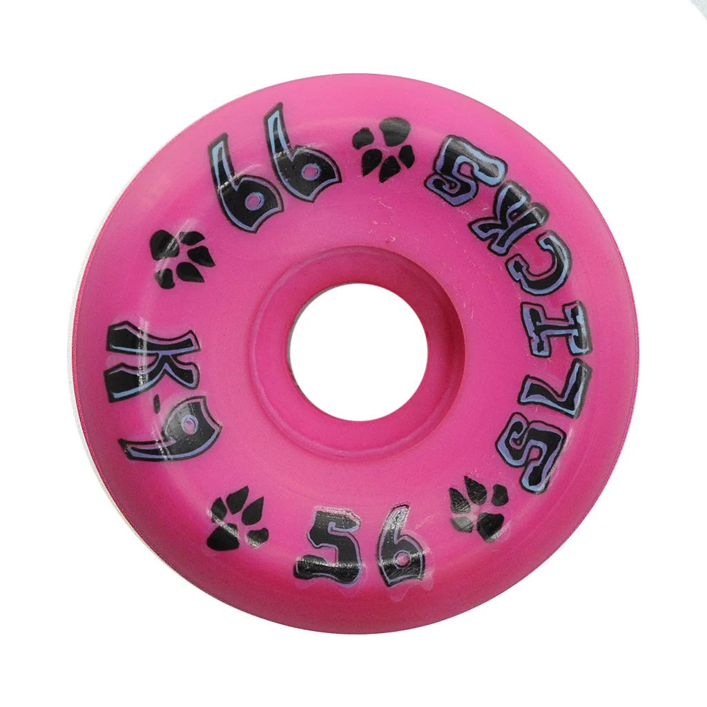 RUEDAS K-9 - SLICKS WHEELS 56MM 99A HOT PINK